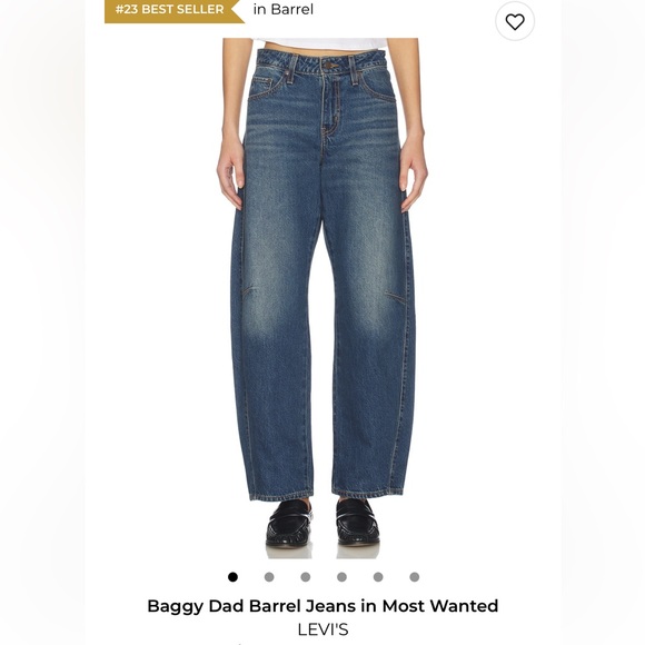 Levi's Denim - Levi's Baggy Dad Barrel Jeans